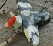 SouthWest Jewelry Red-Headed Woodpecker Necklace